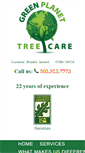 Mobile Screenshot of greenplanettree.com